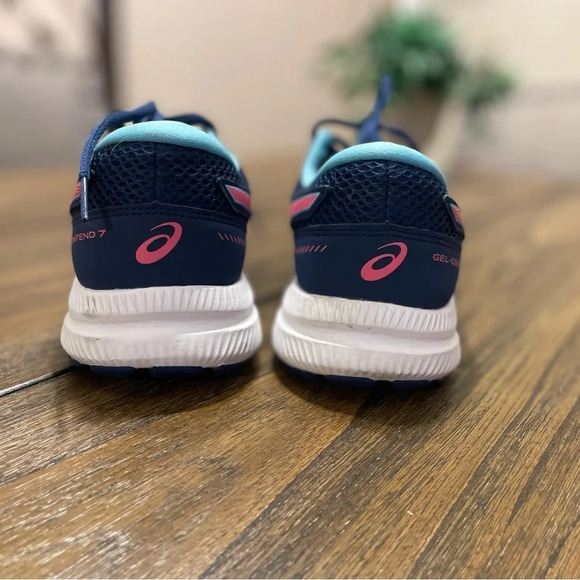 Asics Women’s Gel Contend 7 Running Shoes Size 9 Sneakers Workout Gym Comfort - Picture 4 of 8